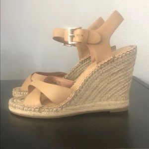 Joie Lena Tan Espadrille Wedges